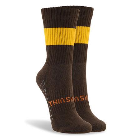 Thinskins Technical Sport Short Socks - 6-Pack - Hoops